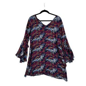 Kori America‎ Tunic Dress Womens S Boho Hippie Peasant Festival Cottagecore